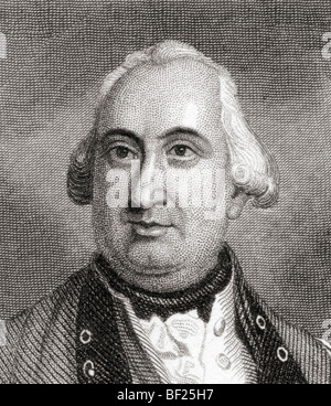 Charles Cornwallis, 1. Marquis und 2. Earl Cornwallis, 1738 bis 1805. Stockfoto