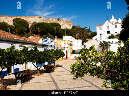 Das historische Zentrum von Castro Marim, im Süden Portugals Algarve Provinz Stockfoto