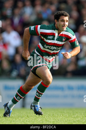 JEREMY STAUNTON LEICESTER TIGERS RU WELFORD ROAD LEICESTER ENGLAND 3. Oktober 2009 Stockfoto