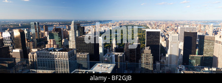 New York City und den Central Park Stockfoto