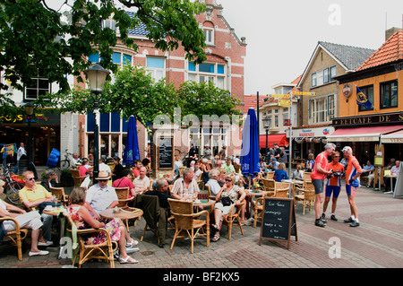 Texel Niederlande Holland Den Burg-restaurant Stockfoto