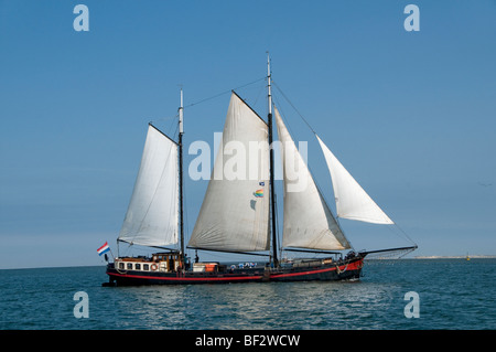 Niederlande Texel Segelschiff Waddenzee Meer Stockfoto