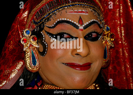 Klassische Kerala Tanz Drama Stockfoto