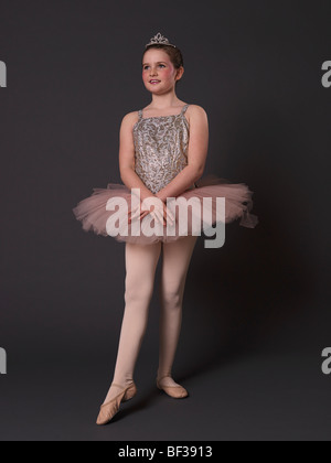 Ballerina in rosa Tutu. Stockfoto