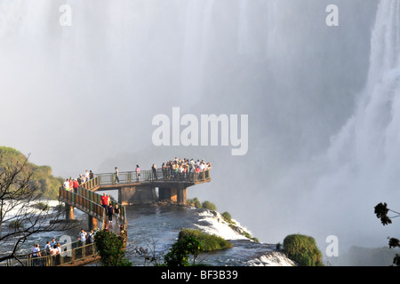 Iguazu Wasserfälle, Foz do Iguaçu, Parana, Brasilien Stockfoto