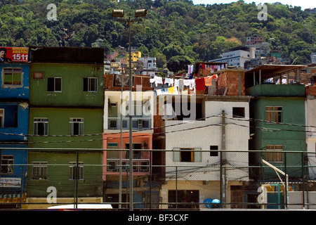 Favela da Rocinha, Rio De Janeiro, Brasilien Stockfoto