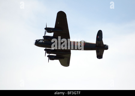 Der berühmte Avro Lancaster Bomber von Avro ein britischer Flugzeughersteller errichtete. Stockfoto