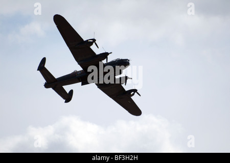 Der berühmte Avro Lancaster Bomber von Avro ein britischer Flugzeughersteller errichtete. Stockfoto