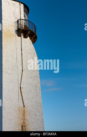 Rockcliffe Leuchtturm Solway Firth, Dumfries und Galloway, South West Coast, Schottland. Stockfoto