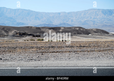 Longshot 20 Mule Team arbeitet im Death valley Stockfoto