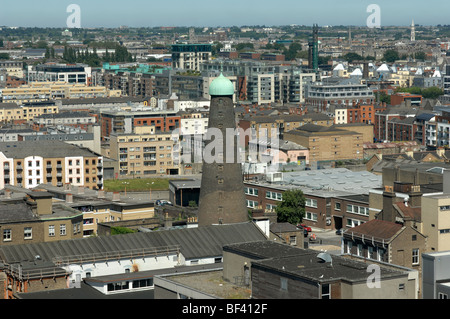 Blick von der Gravity Bar von St. Patricks Tower, Guinness Storehouse, Dublin, Irland. Stockfoto