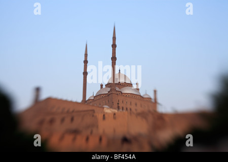 Moschee von Muhammad Ali auf der Zitadelle - Kairo, Ägypten. Stockfoto