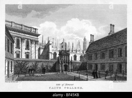 Gonville and Caius College, Cambridge Stockfoto