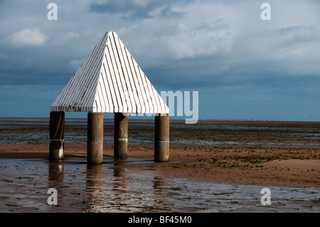 Dichtungen bei Donna Nook RAF in der Nähe von Grimsby Diskussionen Stockfoto