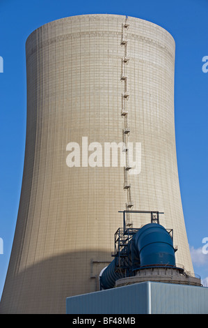 Neue Kohle-Kraftwerk im Bau, Deutschland. Stockfoto