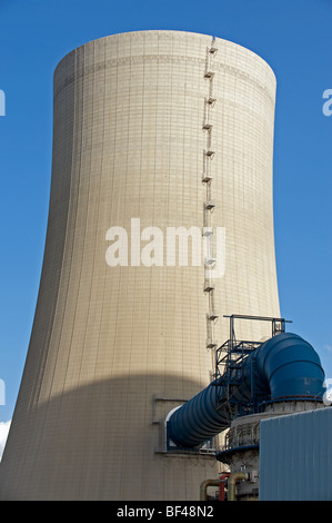 Neue Kohle-Kraftwerk im Bau, Deutschland. Stockfoto