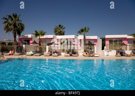 Napa Mermaid Hotel, moderne Designer-Hotel, Schwimmbad, Agia Napa, Zypern, Griechenland, Europa Stockfoto