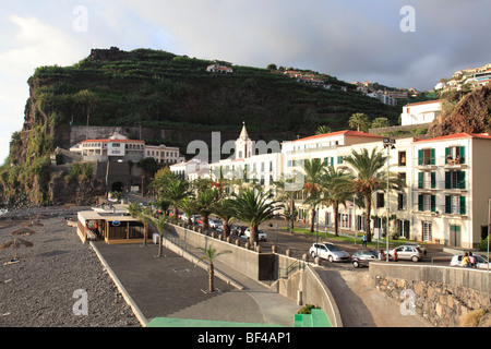 Hotel Baia do Sol in der Stadt von Ponta Do Sol, Madeira, Portugal, Europa. Foto: Willy Matheisl Stockfoto