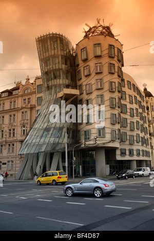 Tanzendes Haus von Frank Gehry, Prag, CZ Stockfoto