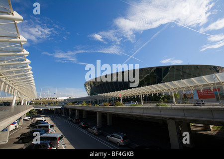 Flughafen Nizza Klemmen außen, Côte d ' Azur, Südfrankreich, Europa Stockfoto