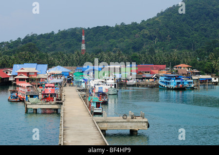 Thailand; Provinz Trat; Koh Chang; Bangbao; Stockfoto