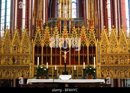 Flügel-Altar, Münster Bad Doberan, Mecklenburg-Western Pomerania, Deutschland Stockfoto