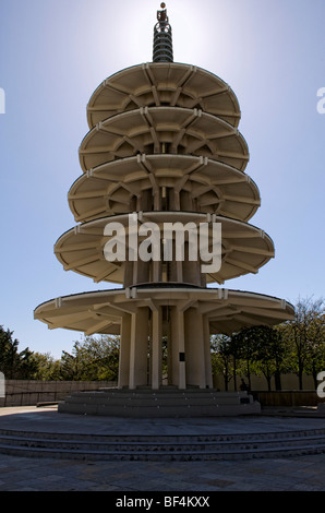 Pagode am Frieden Plaza, Japan Town, San Francisco, Kalifornien, USA Stockfoto