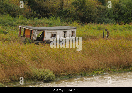 Alte Boot Wrack River Blyth in Blythburgh Suffolk Stockfoto