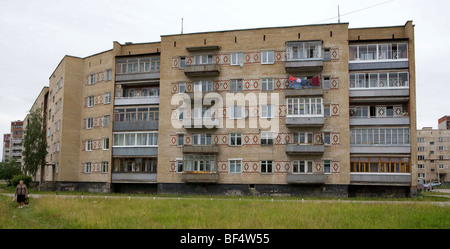 Russische arbeiten Haus Ural Mash Stockfoto