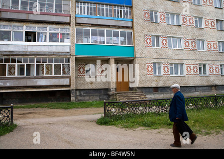 Russische arbeiten Haus Ural Mash Stockfoto