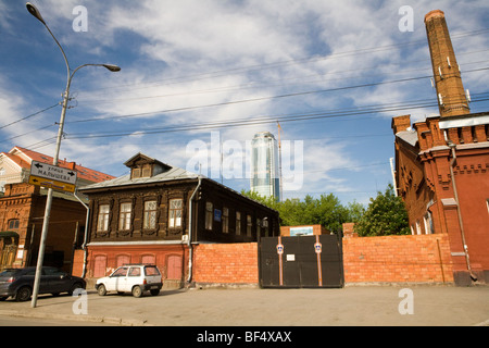 Straßenszenen in ural Maische Russland Jekaterinburg Stockfoto