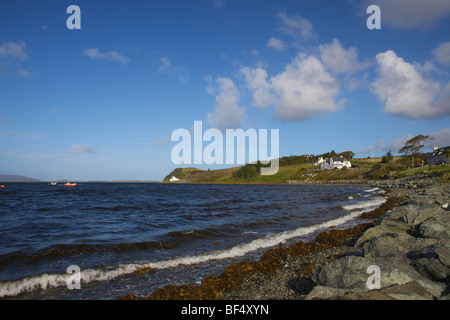 Stein, Isle Of Skye, innere Hebriden, Schottland Stockfoto