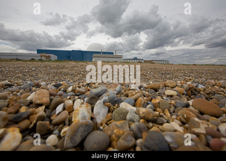 Kernkraftwerk Sizewell in Suffolk Stockfoto