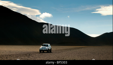 Jeep off Road Central Highlands, Islands Stockfoto