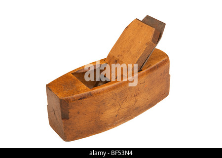 Handwerk, alt altmodisch aus Holz Tischler Glättung Flugzeug Stockfoto