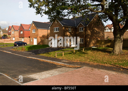 Wohnanlage mit 4 und 5 Schlafzimmer Einfamilienhäusern Executive Stockfoto