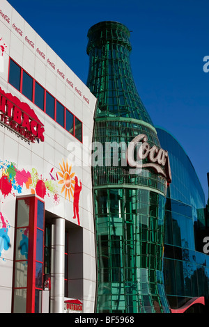 Coca-Cola Store auf Las Vegas Blvd, Las Vegas, Nevada, USA Stockfoto