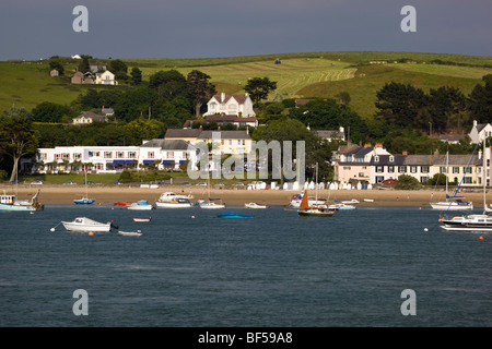 Instow gesehen von Appledore über River Torridge North Devon England UK Stockfoto