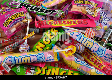 Kinder Süßigkeiten Stockfoto