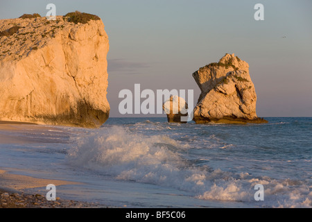 Petra Tou Romiou, Felsen der Aphrodite, Zypern, Griechenland, Europa Stockfoto