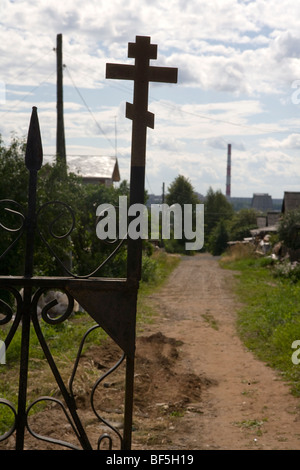 Kirow Russland Datscha Szenen Landwirtschaft Stockfoto