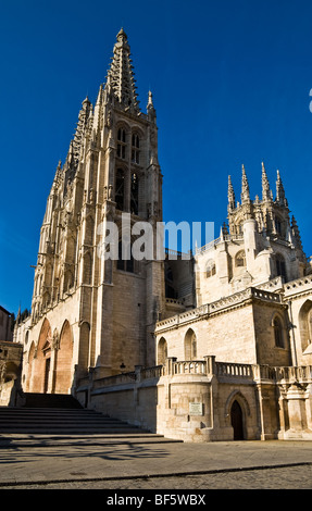 Kathedrale der Jungfrau Maria in Burgos Stockfoto