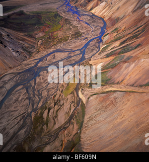 Landmannalaugar, Hochland, Island Stockfoto