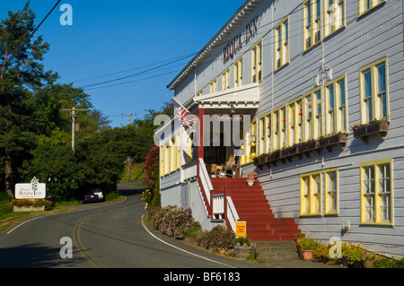 Das historische Requa Inn, Requa, Del Norte County, Kalifornien Stockfoto