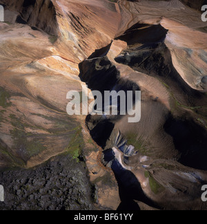 Landmannalaugar, Hochland, Island Stockfoto