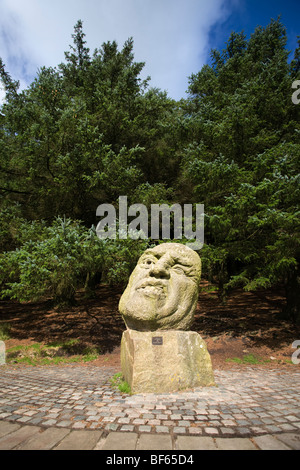 Orme Anblick Skulptur von Thompson Dagnall im Beacon fiel Country Park, Lancashire Stockfoto