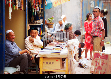 Markt in Urumqi, Xinjiang Uyghur autonome Region, China Stockfoto