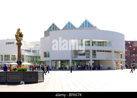 Deutschland-Ulmer Stadthaus, Deutschland-Stadthaus in Ulm Stockfoto