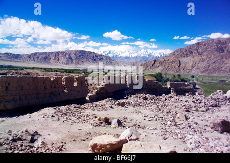 Antike Stadt Jiaohe, Yarnaz-Tal, Turfan, Xinjiang-Provinz, China Stockfoto