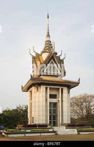 Choeung Ek War Memorial befindet sich ein ehemaliger Obstgarten und chinesischen Friedhof etwa 17km südlich von Phnom Penh, Kambodscha Stockfoto